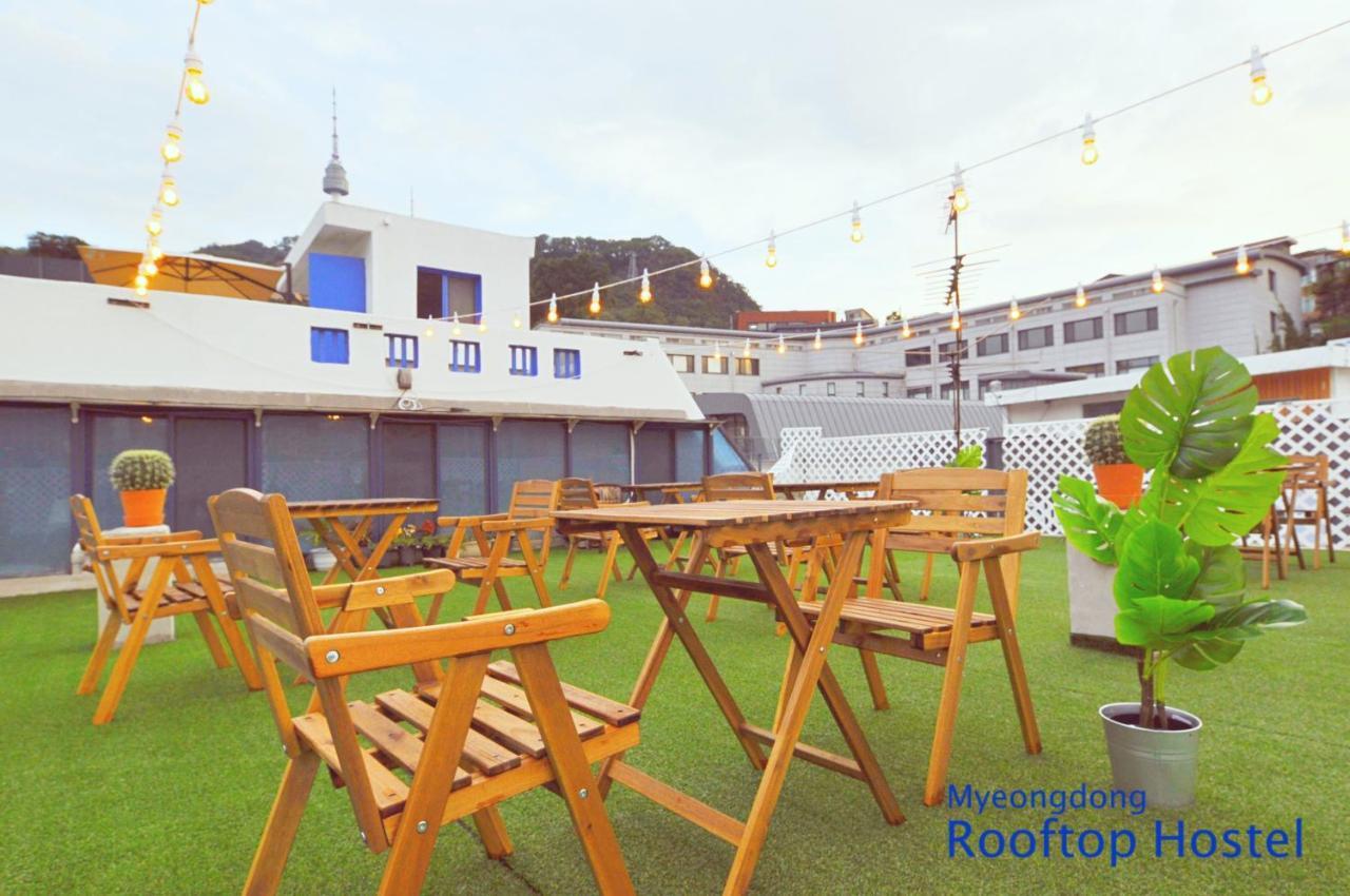 Oyo Rooftop Hostel ソウル特別市 エクステリア 写真