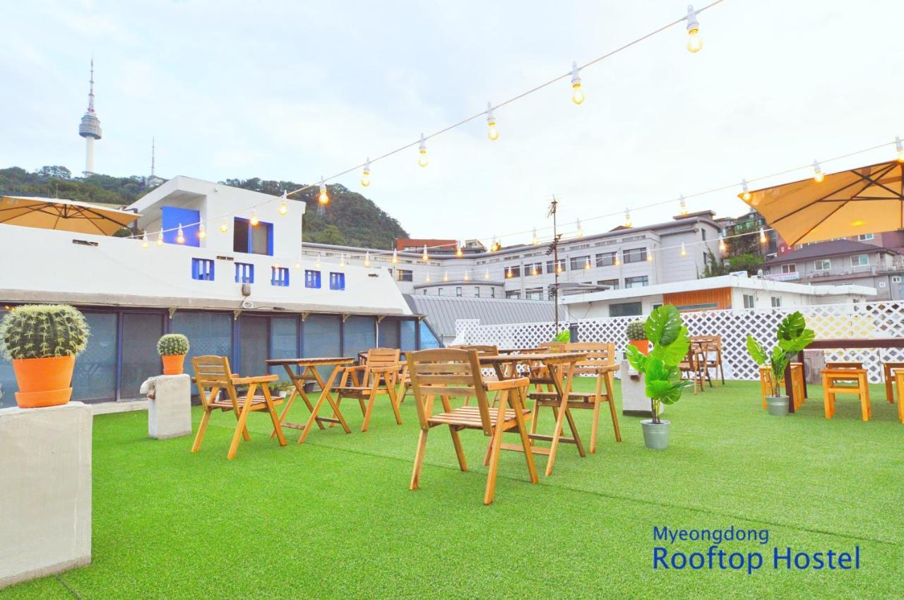 Oyo Rooftop Hostel ソウル特別市 エクステリア 写真