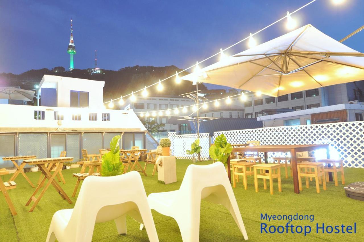 Oyo Rooftop Hostel ソウル特別市 エクステリア 写真